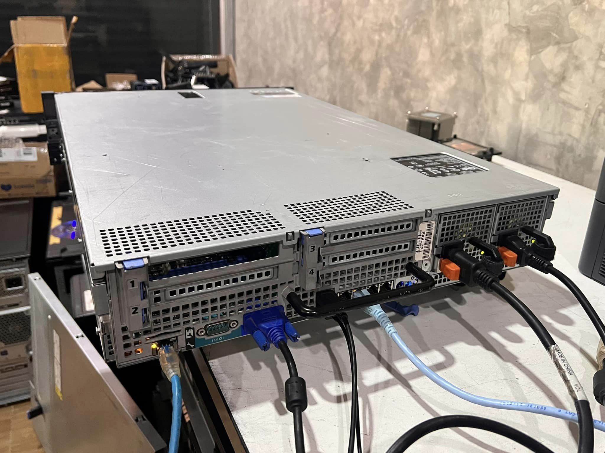 server dell r710 2cpu ram 32 เซิฟเวอร์มือสองพร้อมใช้งาน
