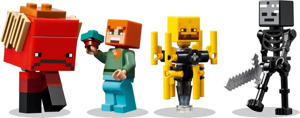 เลโก้ LEGO Minecraft 21266 The Nether Lava Battle