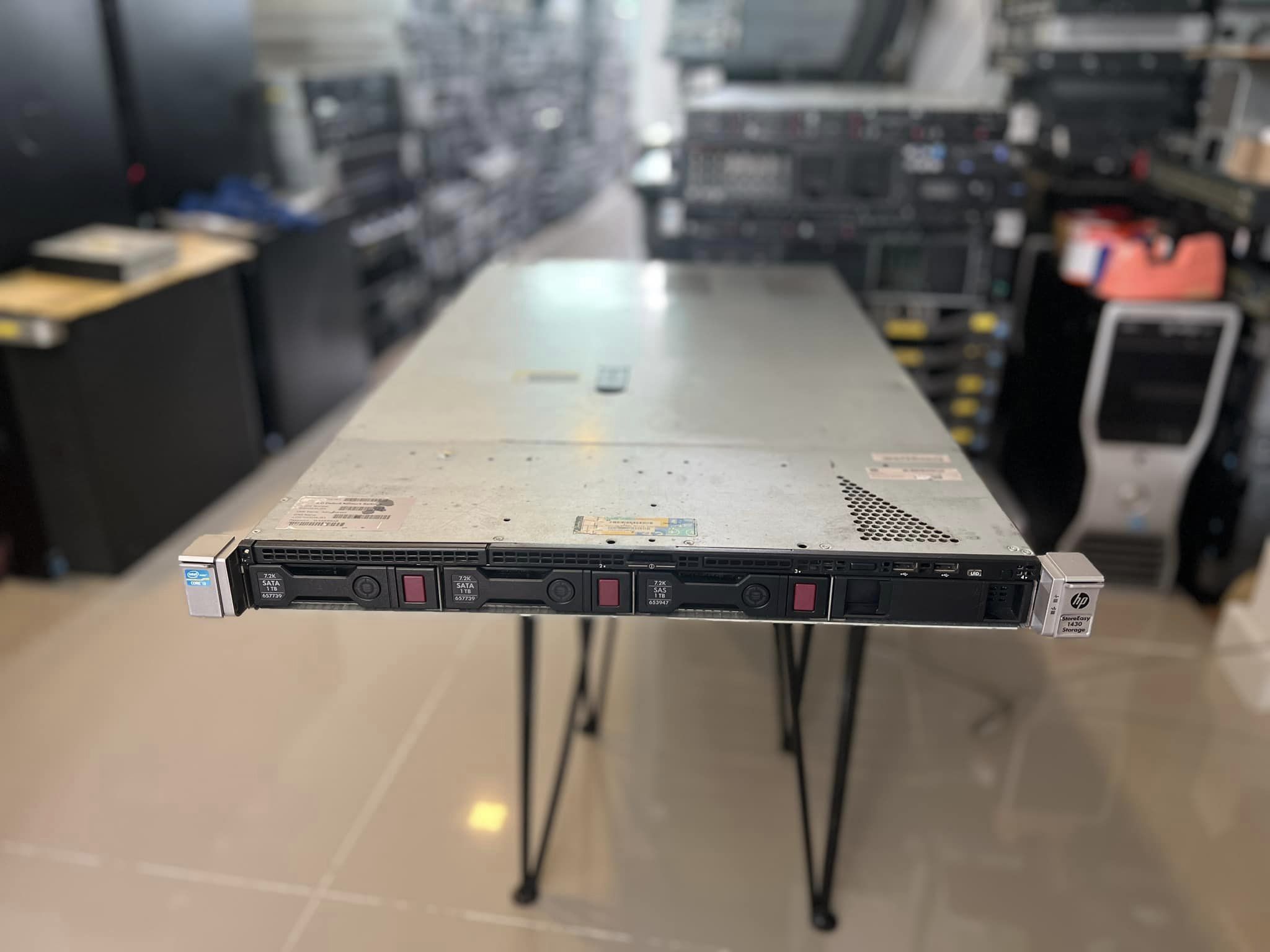 HP StoreEasy 1430 Storage เซิร์ฟเวอร์สตอเรจเอชพีมือสองพร้อมใช้งาน