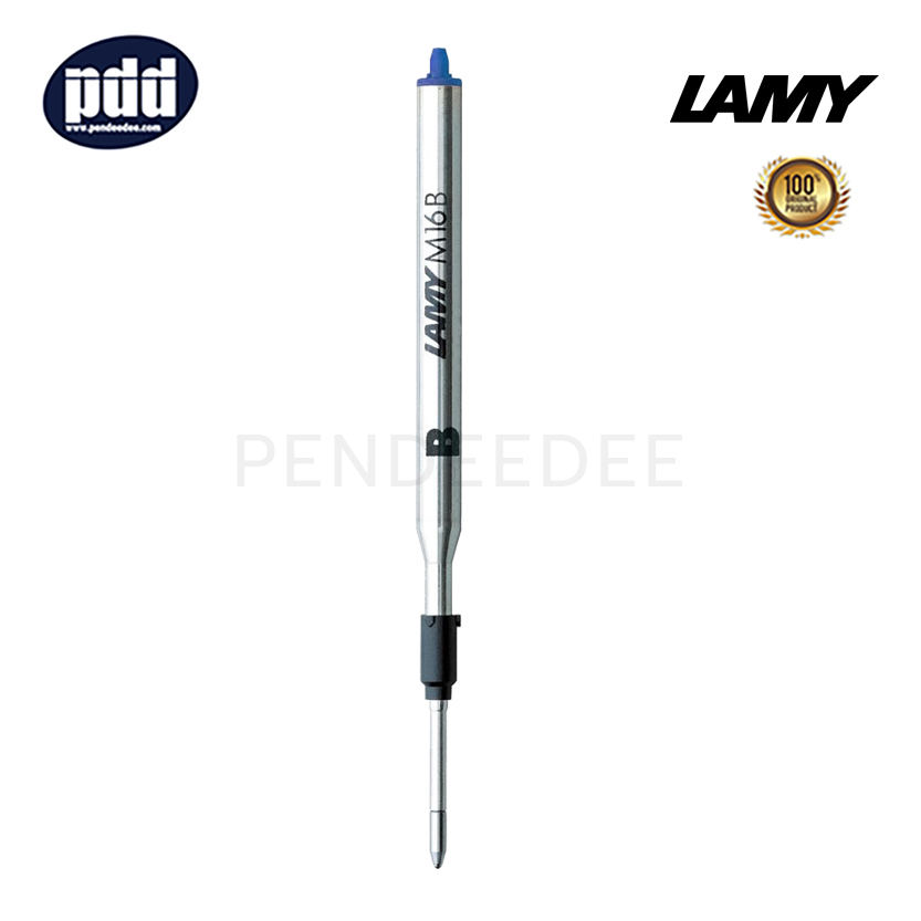 LAMY ไส้ปากกาลูกลื่น ลามี่ เอ็ม16 หมึกน้ำเงิน หัวบี 1.4 มม. LAMY M16 Blue Ink Broad Point 1.4 mm. Ballpoint Refill