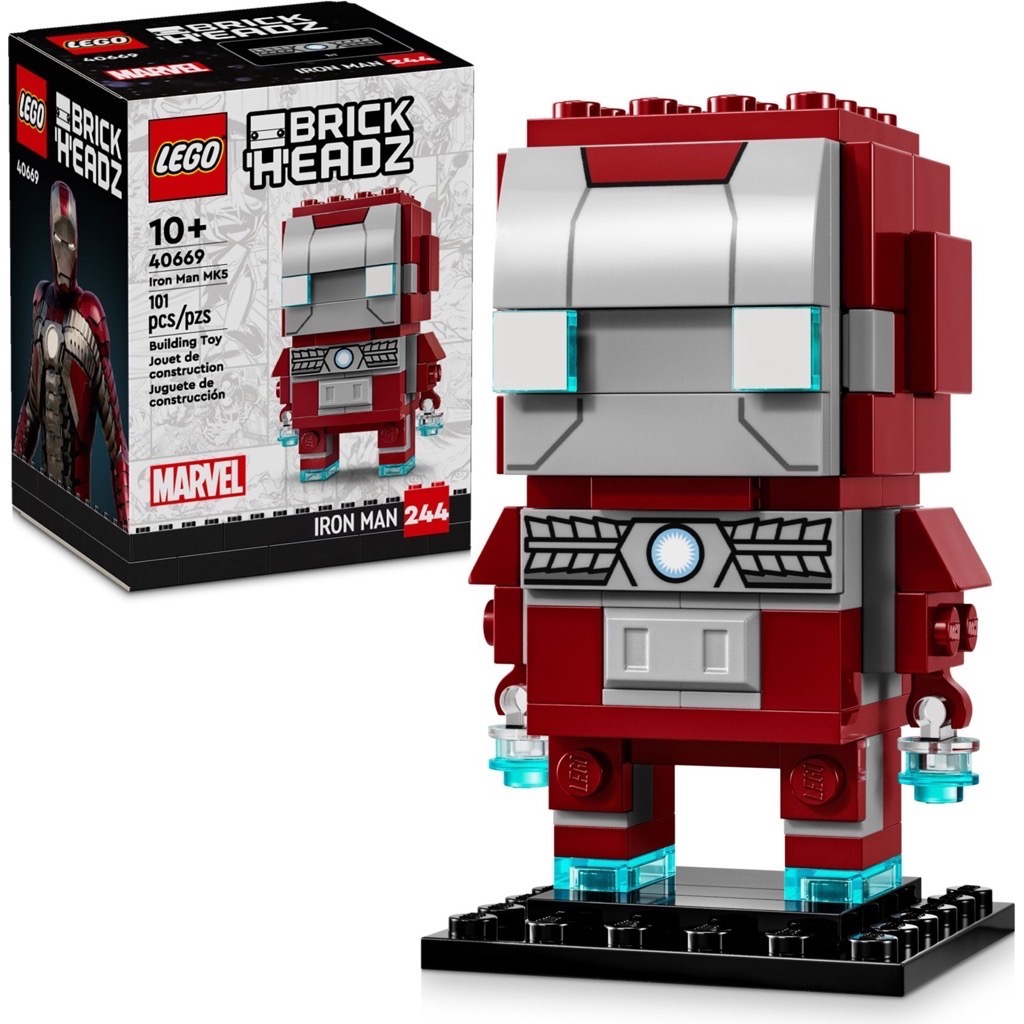 เลโก้ LEGO BrickHeadz 40669 Iron Man MK5
