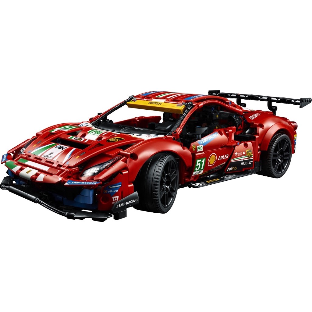 เลโก้ LEGO Technic 42125 Ferrari 488 GTE 'AF Corse (มีกล่องกระดาษตรงรุ่น)