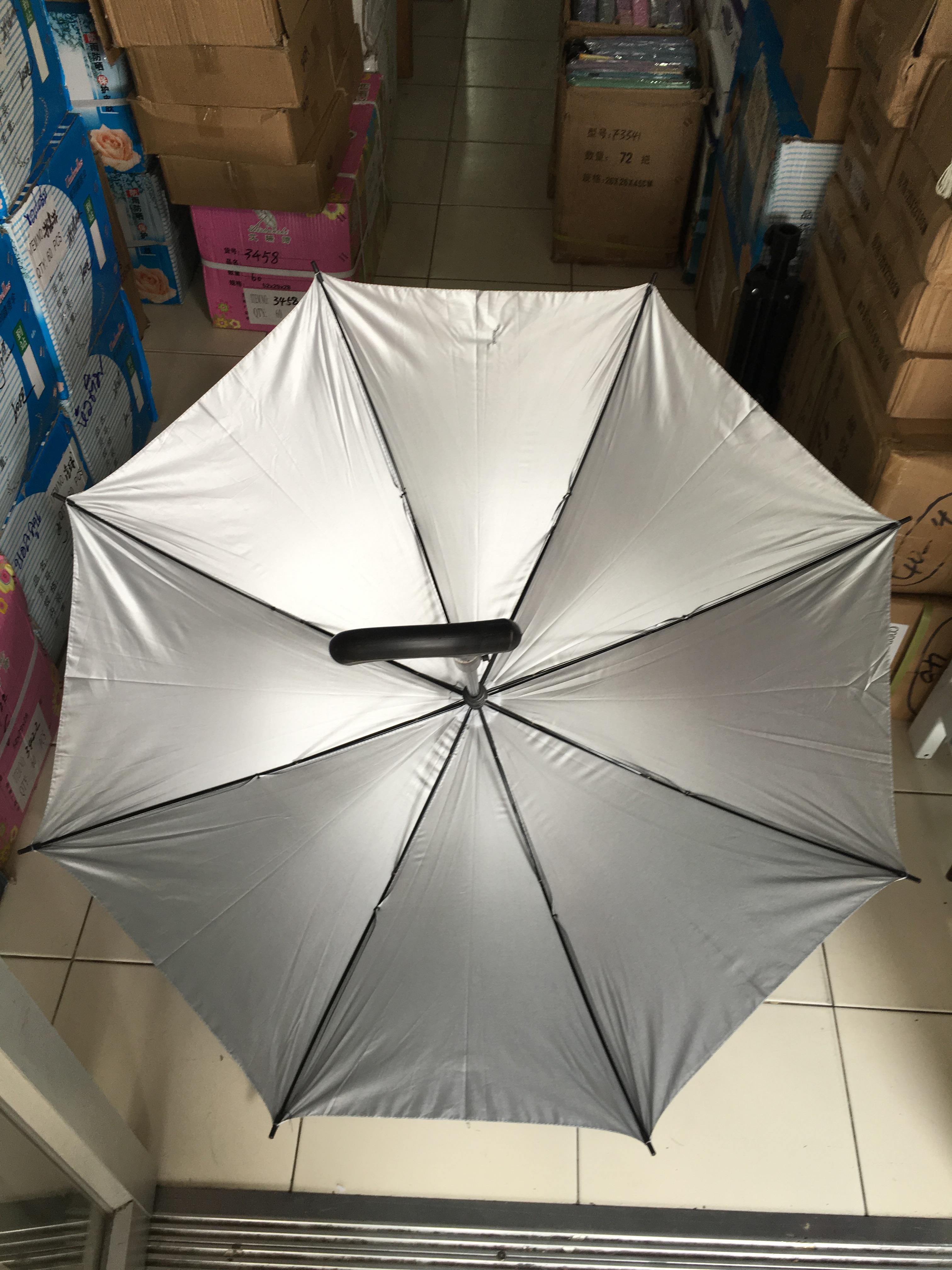 ร่มไม้เท้า8ก้าน24นิ้วมียูวี รหัส ta02