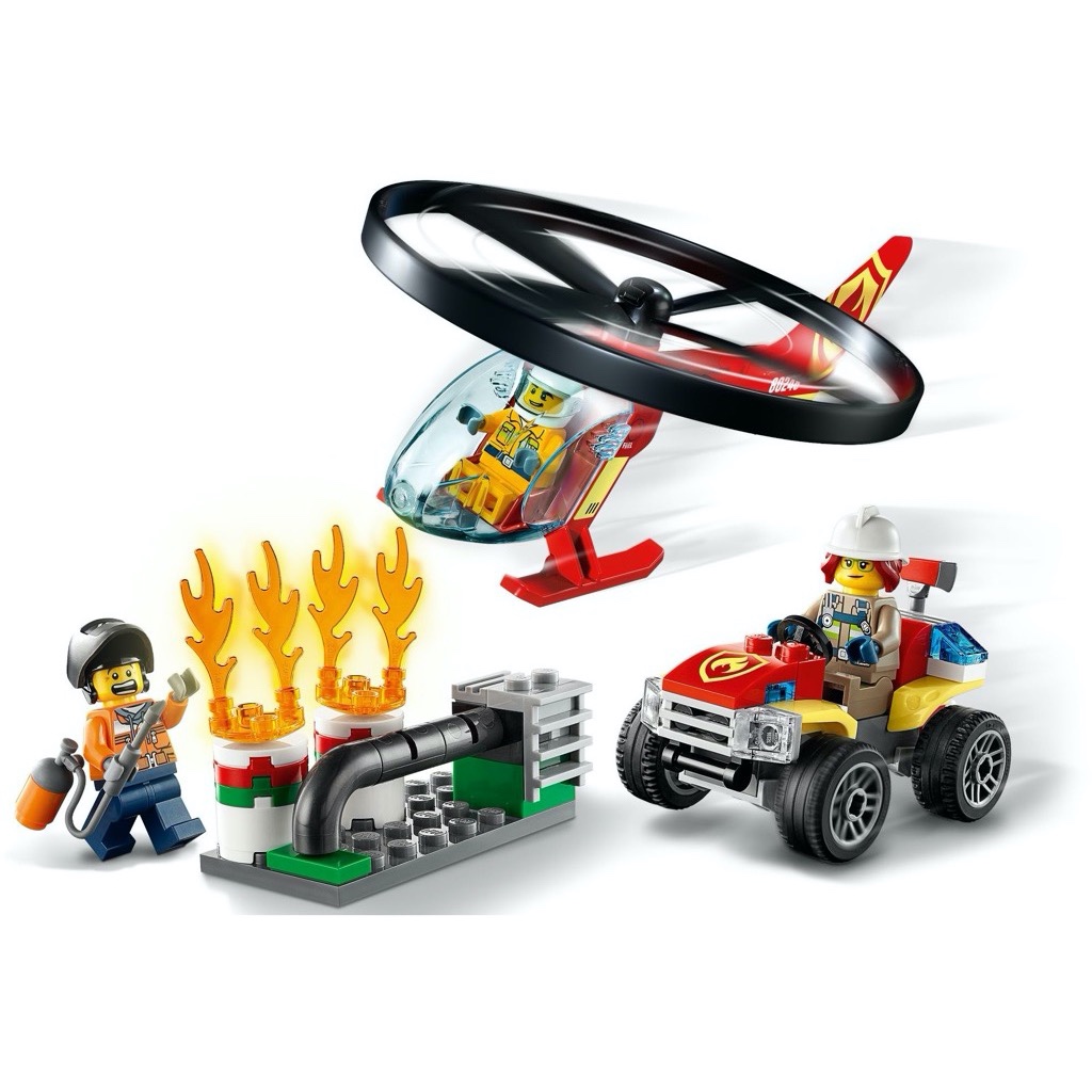 เลโก้ LEGO City 60248 Fire Helicopter Response