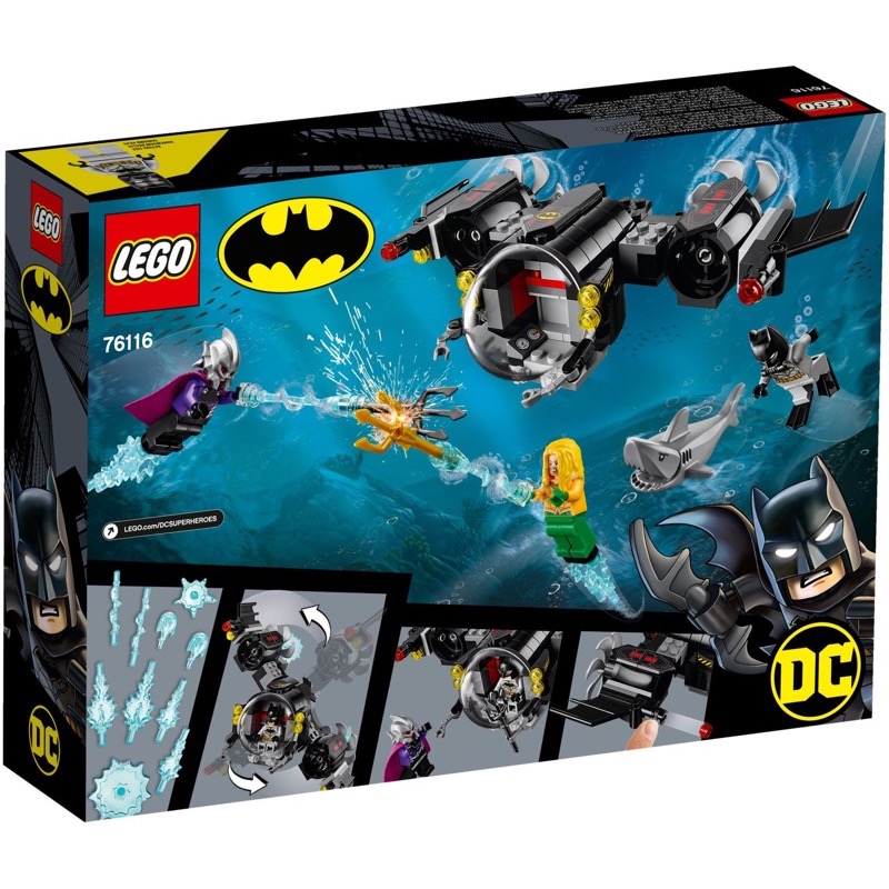LEGO Super Heroes 76116 Batman Batsub and the Underwater Clash