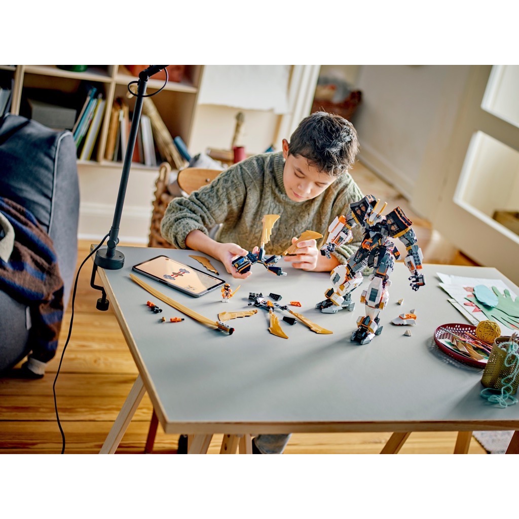 เลโก้ LEGO Ninjago 71821 Cole's Titan Dragon Mech