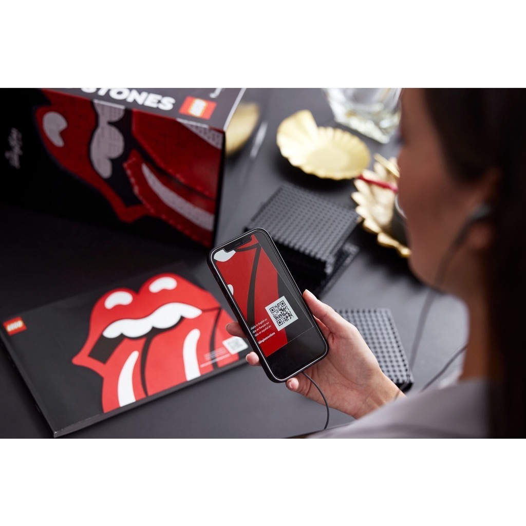 เลโก้ LEGO Exclusives 31206 Art - The Rolling Stones (มีกล่องกระดาษตรงรุ่น)
