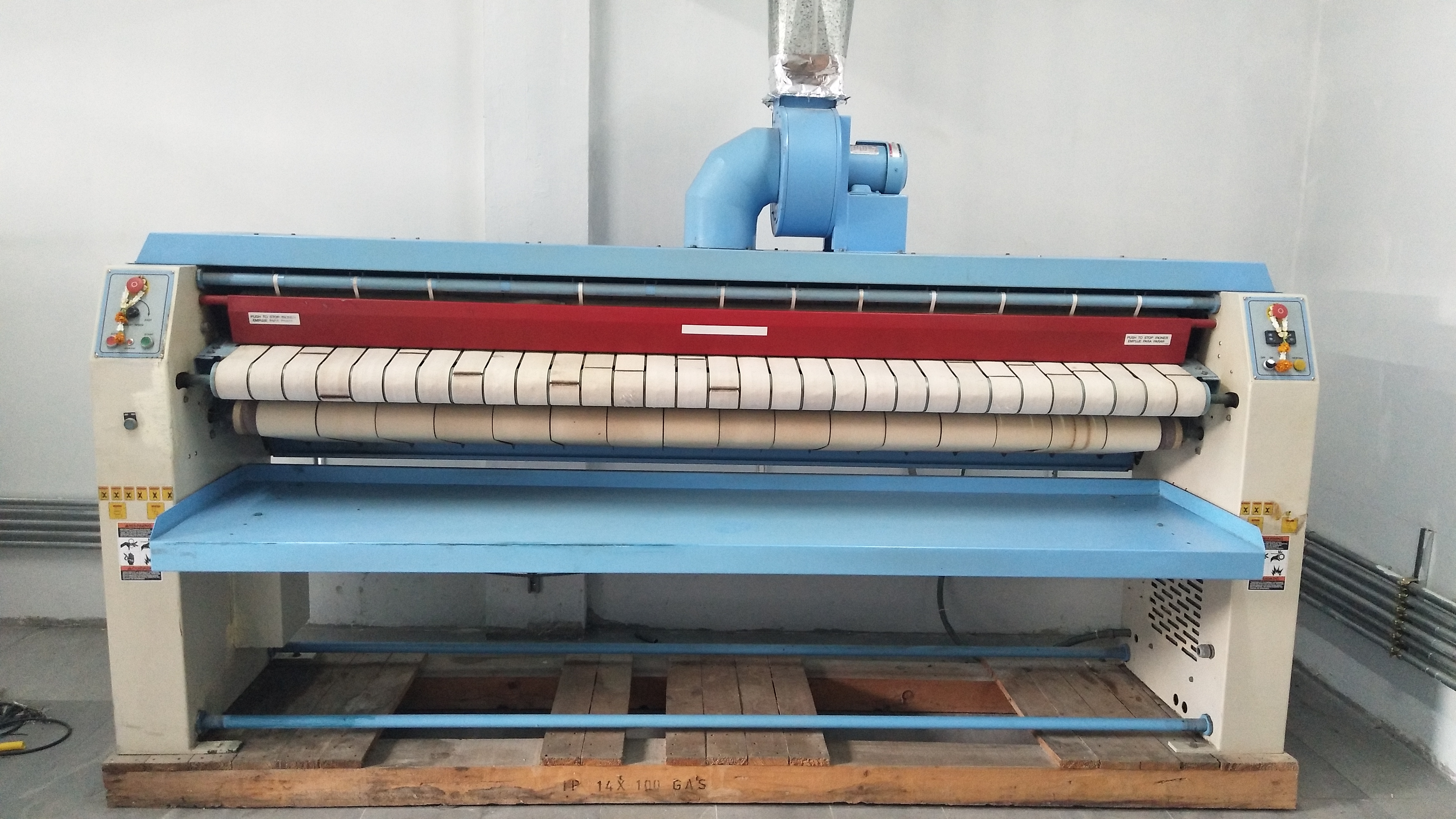 เครื่องรีดผ้า อุตสาหกรรม