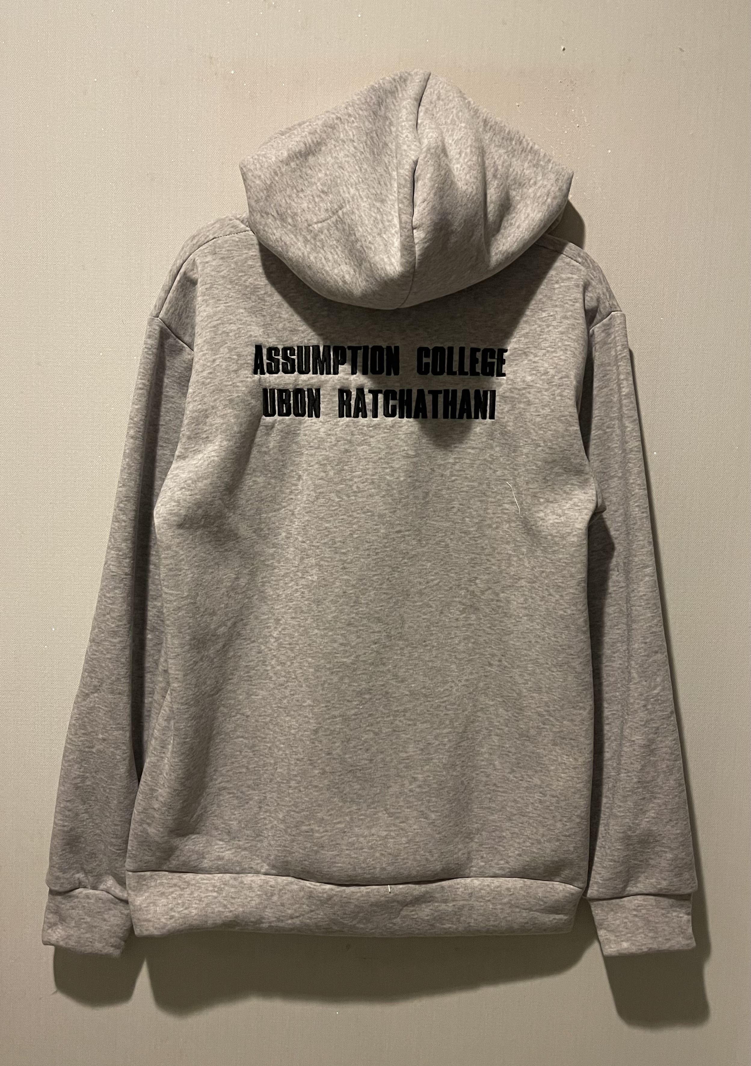 เสื้อฮู้ดเสื้อรุ่นโรงเรียนอัสสัมชัญอุบลราชธานี