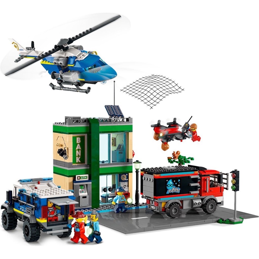 เลโก้ LEGO City 60317 Police Chase at the Bank