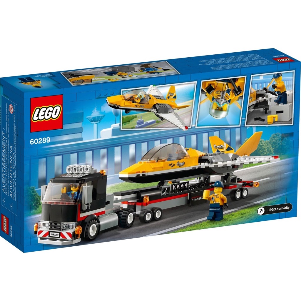 เลโก้ LEGO City 60289 AIRSHOW JET TRANSPORTER