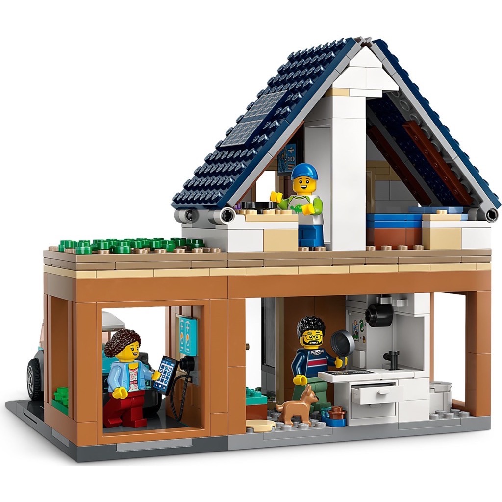 เลโก้ LEGO City 60398 Family House and Electric Car
