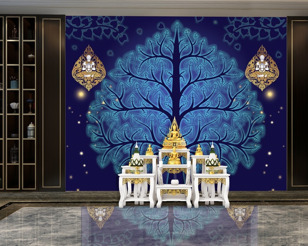 ลายต้นโพธิ์ THAI-837