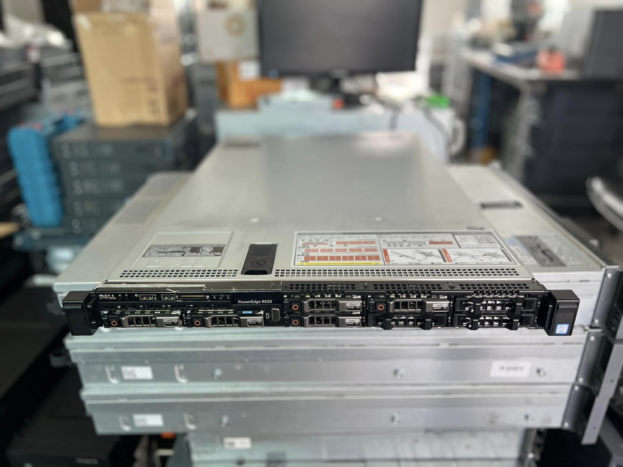 server dell r630 2cpu ddr4 32gb 28cores เซิฟเวอร์มือสองพร้อมใช้งาน