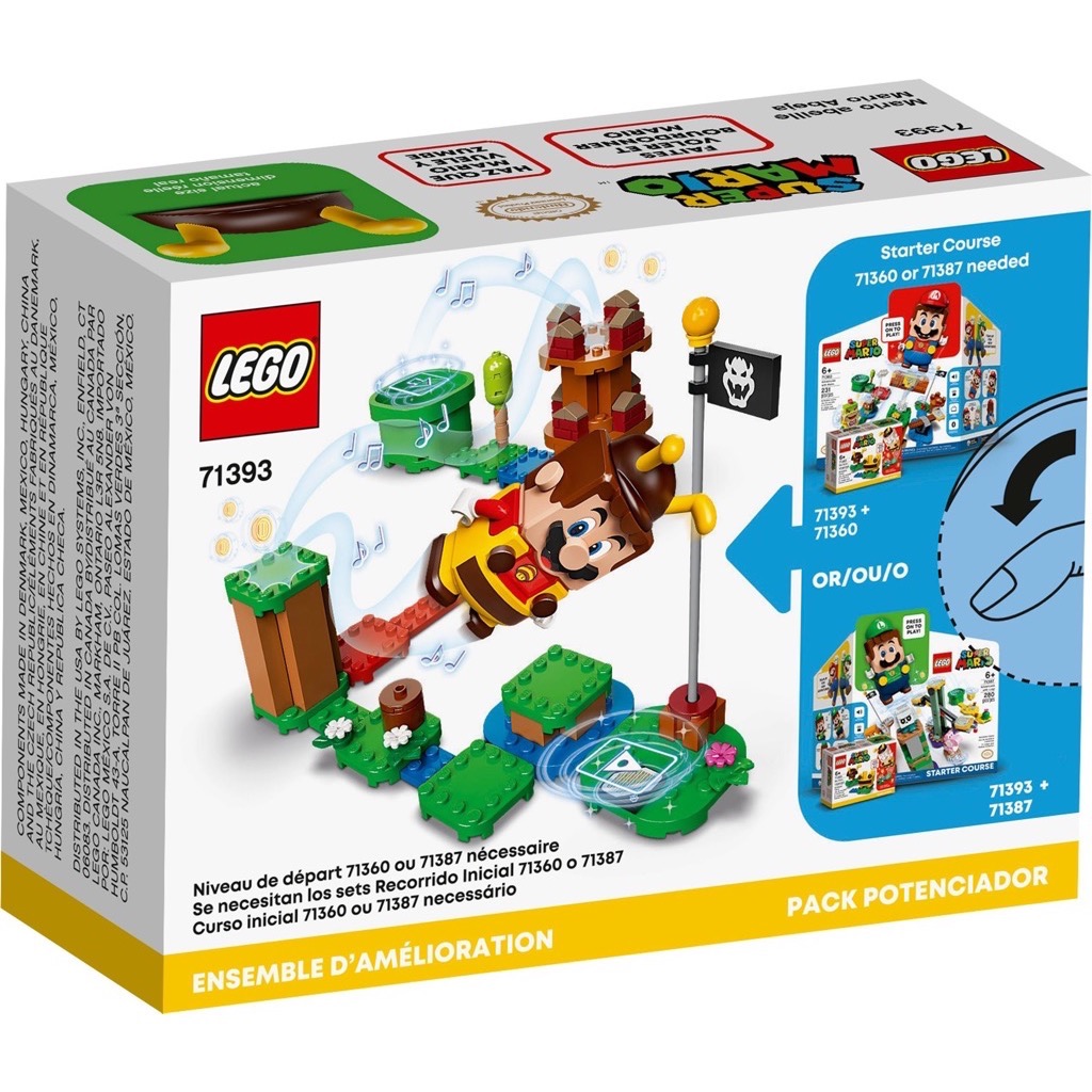 เลโก้ LEGO Super Mario 71393 Bee Mario Power-Up Pack