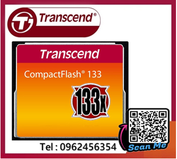 [ราคา ขาย จำหน่าย] TransCend 1GB 133X Compact Flash Card (CF Card)