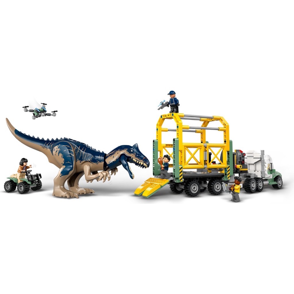 เลโก้ LEGO Jurassic World 76966 Dinosaur Missions: Allosaurus Transport Truck