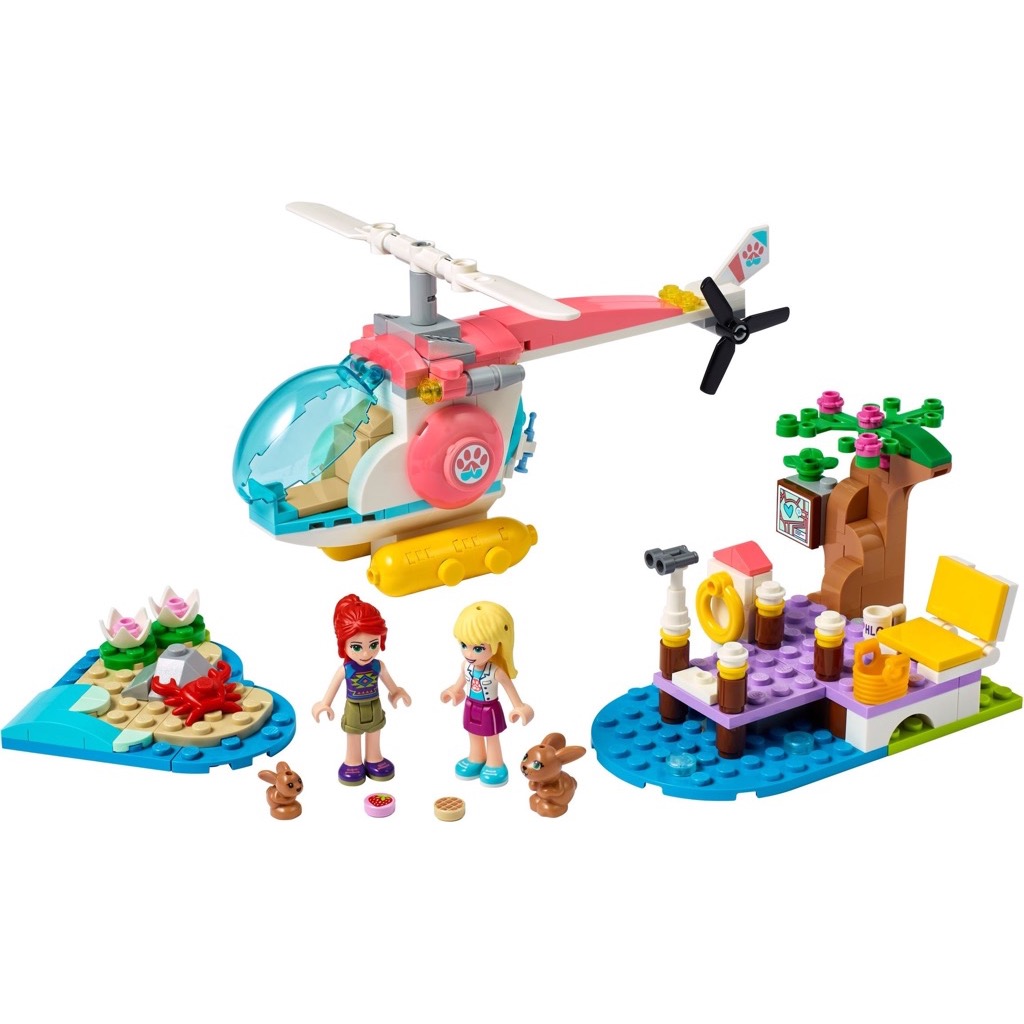 เลโก้ LEGO Friends 41692 Vet Clinic Rescue Helicopter