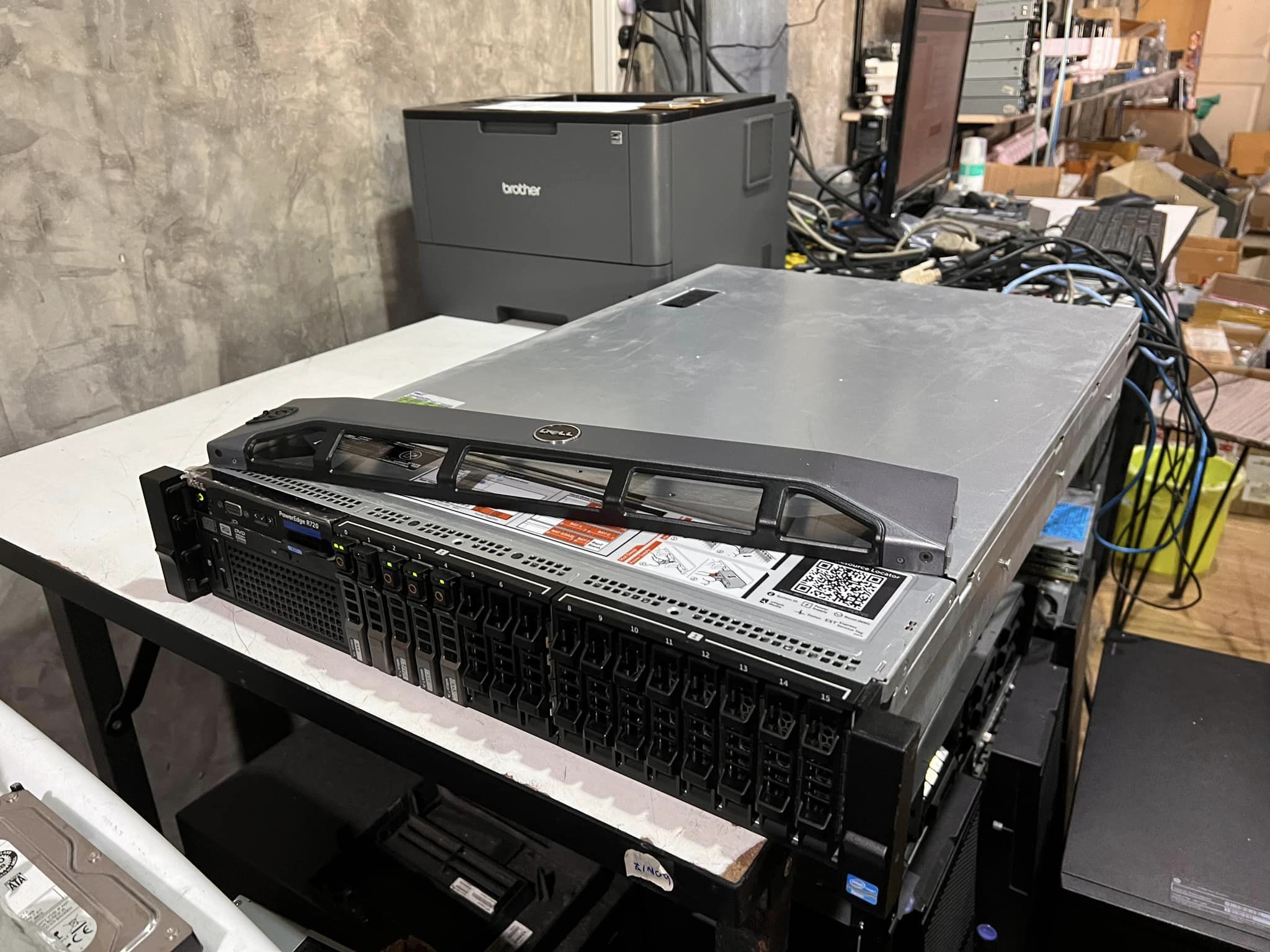 dell r720 2cpu 32gb 20cores เซิฟเวอร์มือสองพร้อมใช้งาน