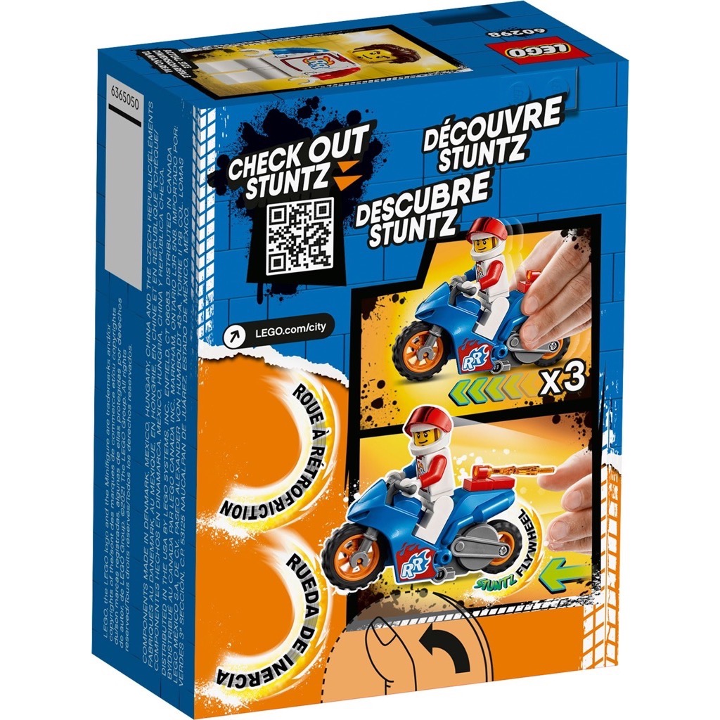 เลโก้ LEGO City 60298 Rocket Stunt Bike