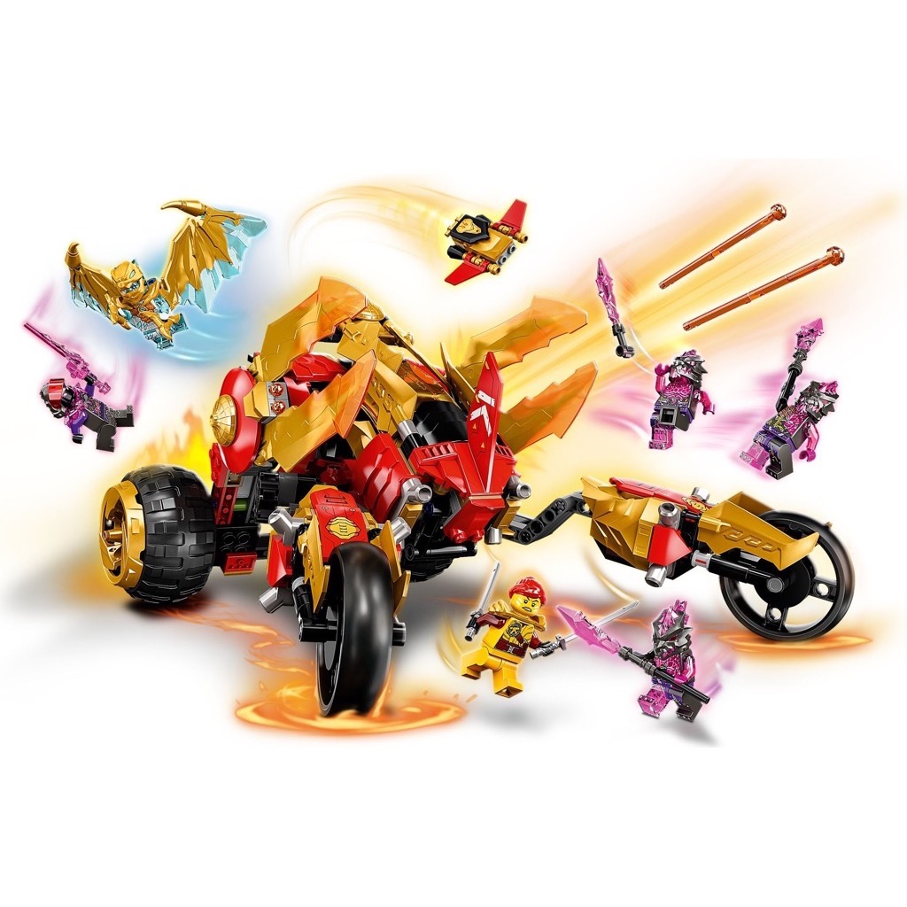 เลโก้ LEGO Ninjago 71773 Kai's Golden Dragon Raider