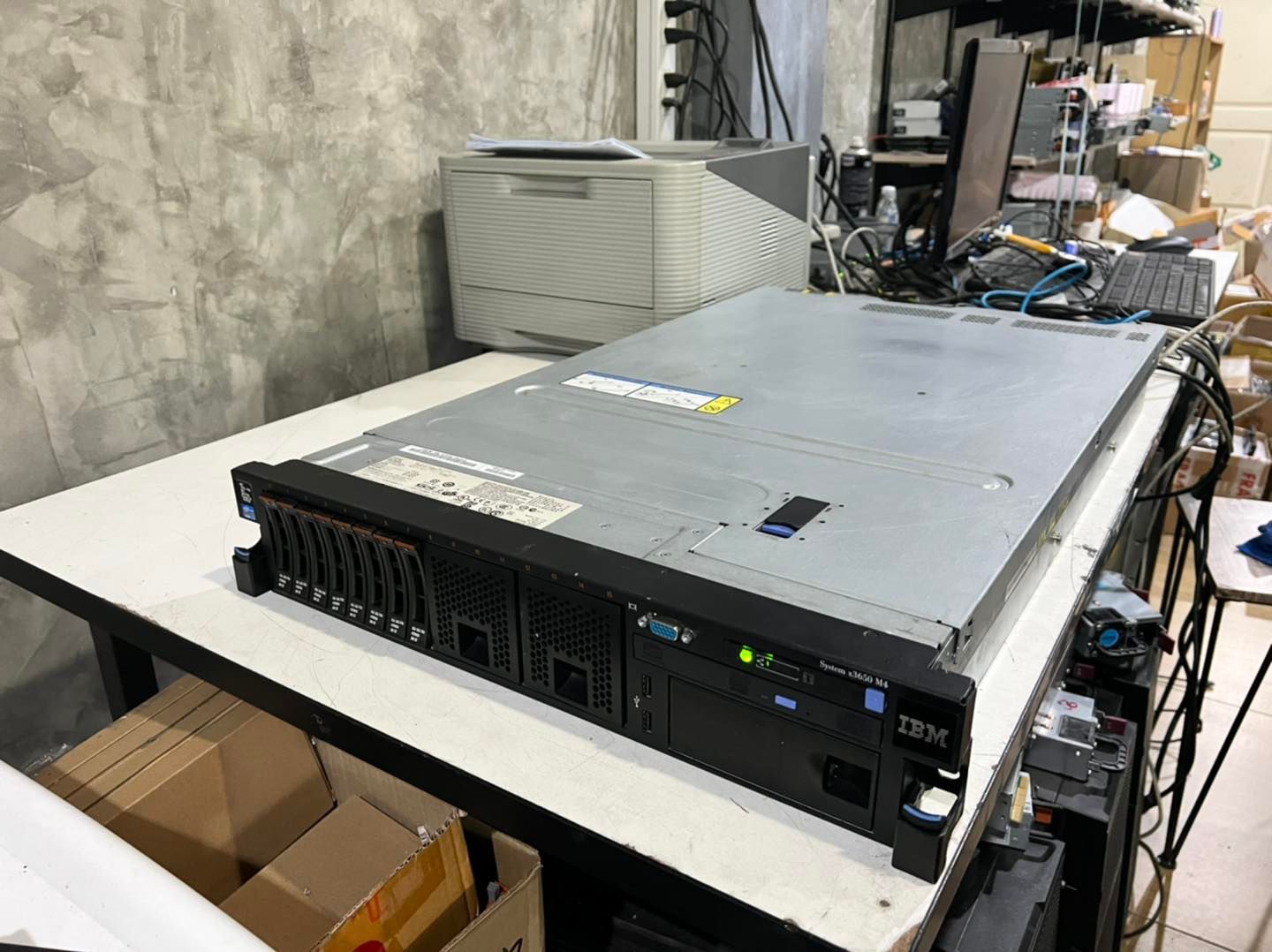 IBM X3650 M4 32gb 2cpu เซิฟเวอร์มือสองพร้อมใช้งาน