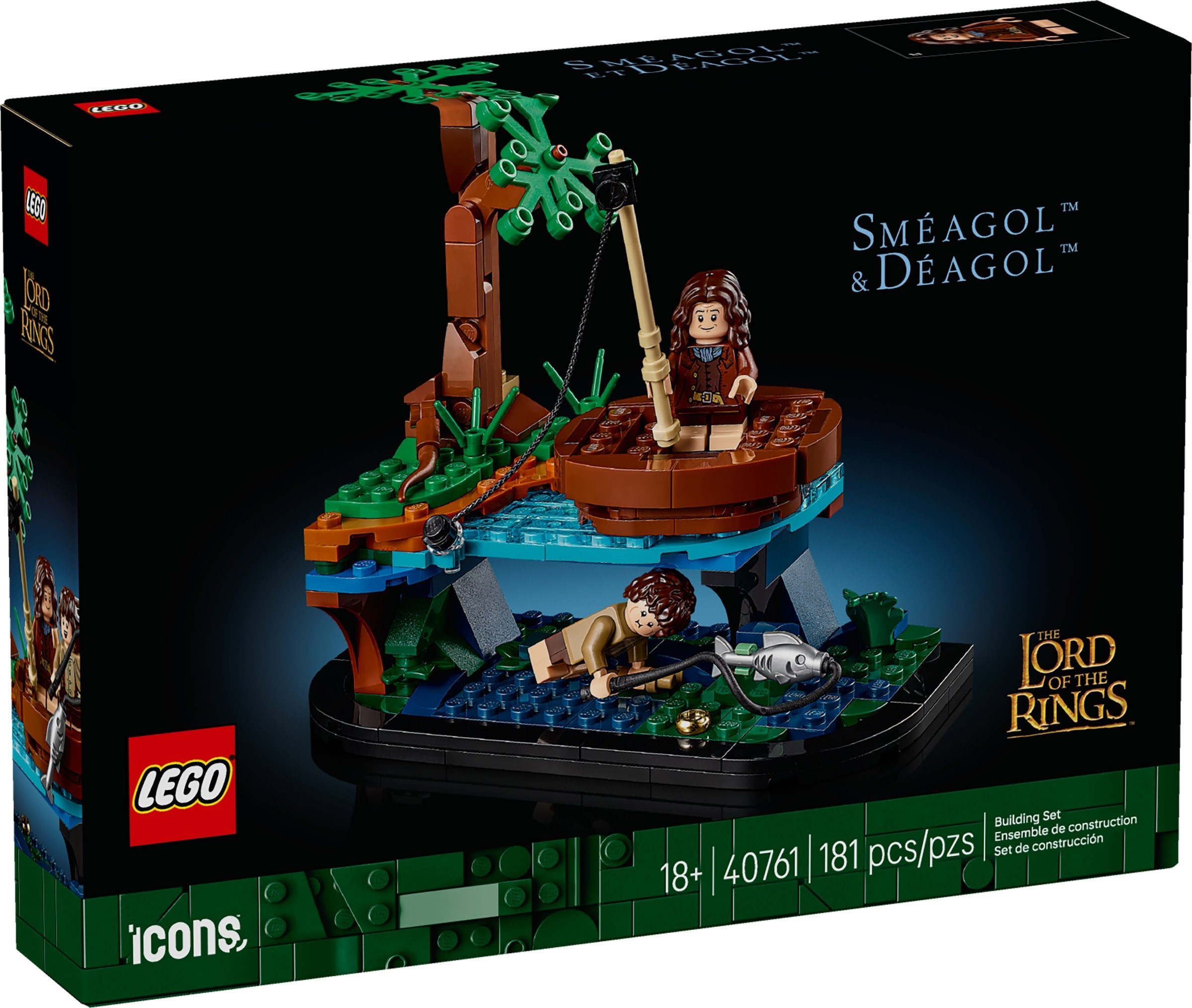 เลโก้ LEGO Exclusives 40761 The Lord of the Rings: Sméagol & Déagol