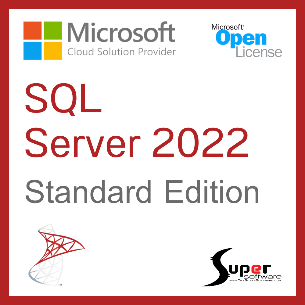 SQL Server 2022 Standard Edition Commercial (Perpetual on CSP)