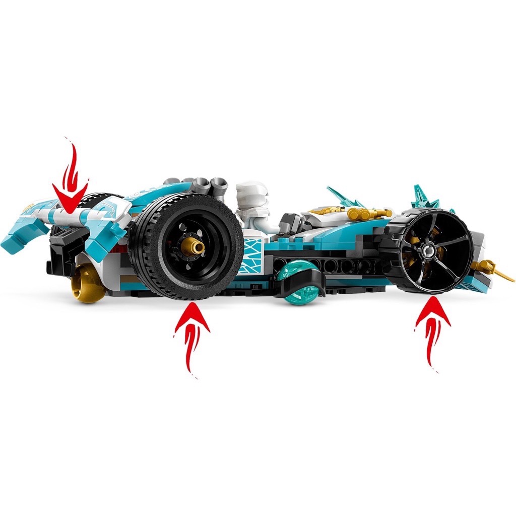 เลโก้ LEGO Ninjago 71791 Zane's Dragon Power Spinjitzu Race Car