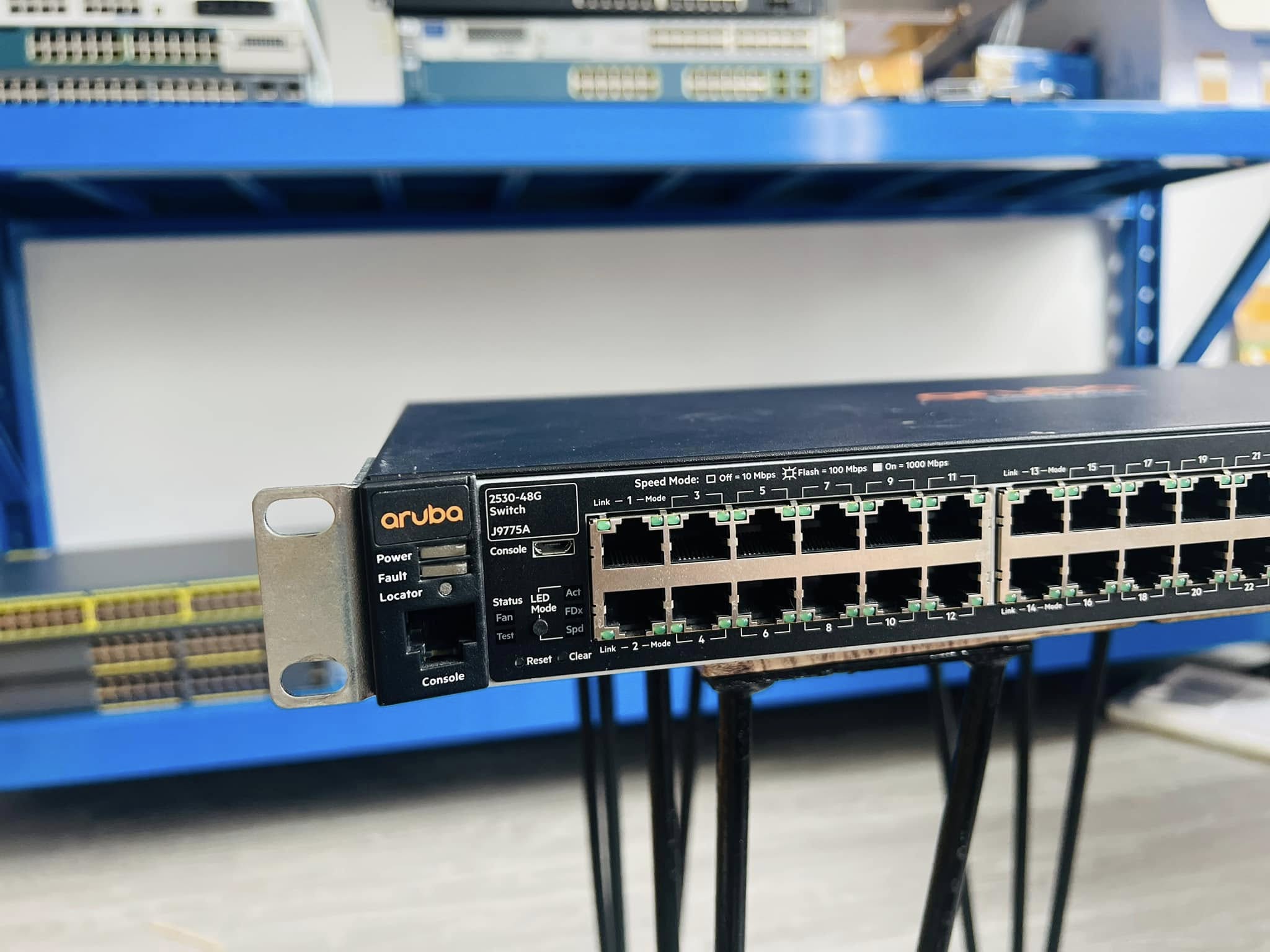 Switch Aruba 2530-48G Gigabit J9775A สวิทอารูบามือสองพร้อมใช้งาน