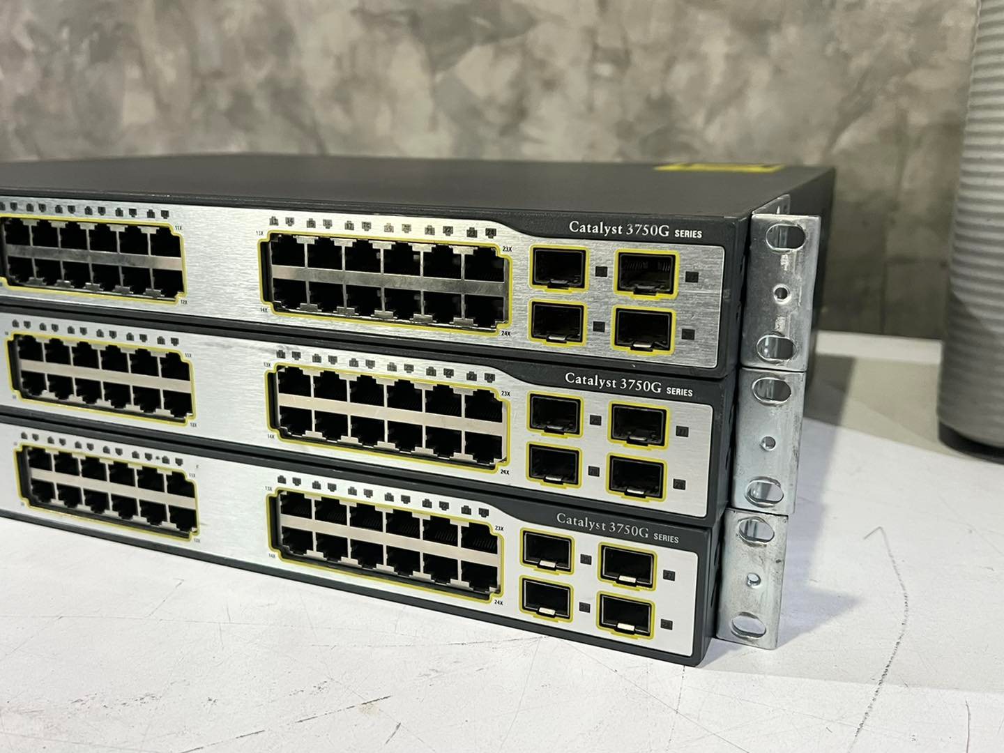 Cisco 3750G-24TS-E layer 3 มือ 2 พร้อมใช้งาน