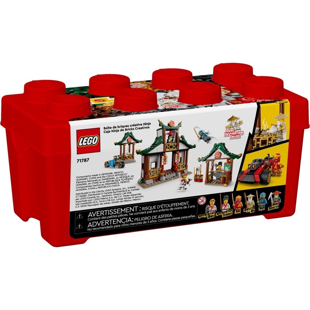 เลโก้ LEGO Ninjago 71787 Creative Ninja Brick Box