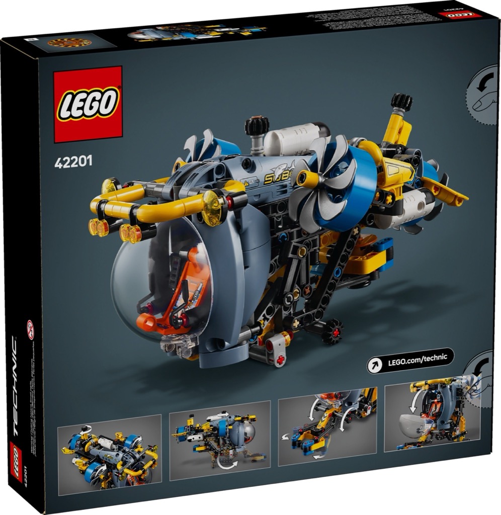 เลโก้ LEGO Technic 42201 Deep-Sea Research Submarine