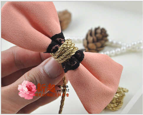 เชือกสีทอง สไตล์เกาหลี ประดับตกแต่งโบว์ ขนาด 3 mm #CR4