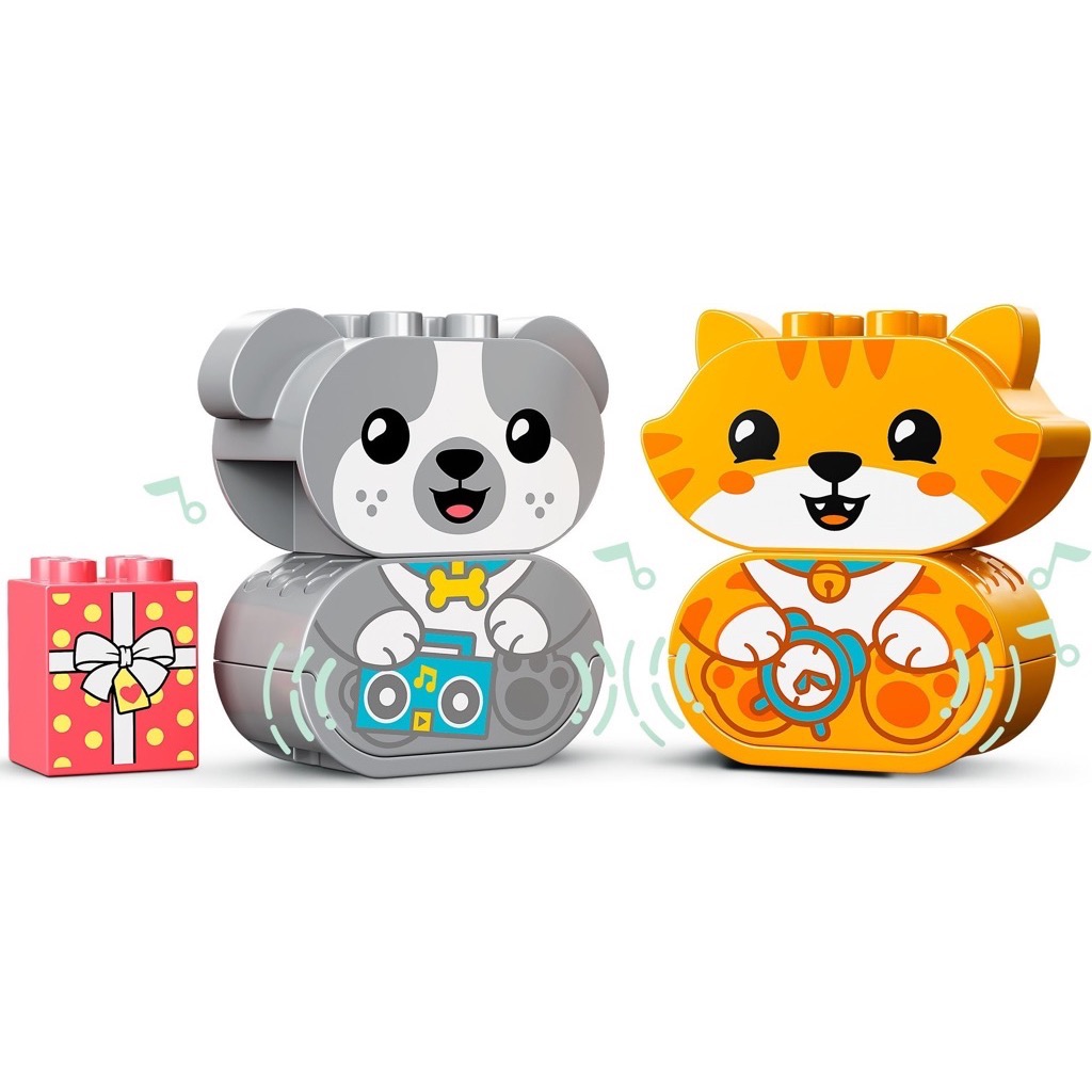 เลโก้ LEGO Duplo 10977 My First Puppy & Kitten with Sounds