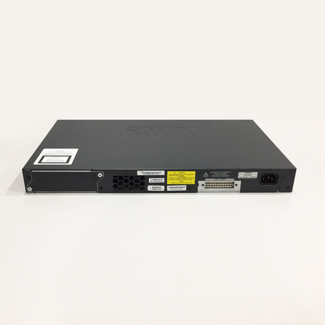Cisco 2960X 24port gig มือ 2 พร้อมใช้งาน