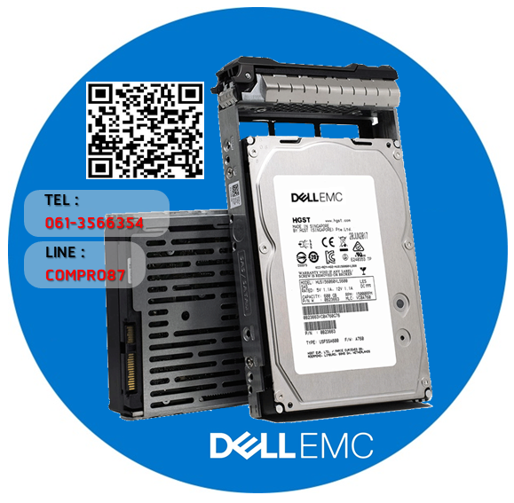 Dell 2TB,7.2K,NL-SATA,6G,512n,3.5in,Hot-Plug,Hard Drive,Dell Server,PowerEdge,PowerVault