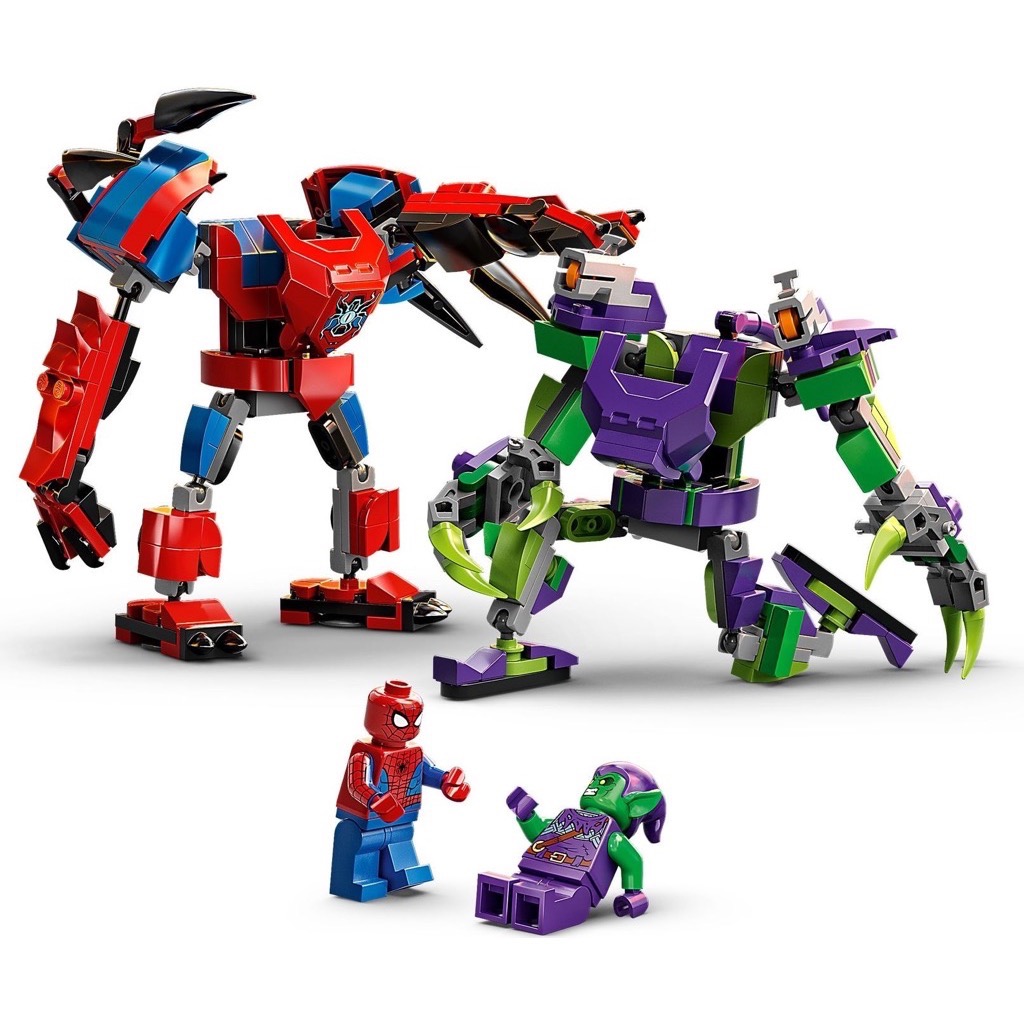 เลโก้ LEGO Super Heroes 76219 Spider-Man & Green Goblin Mech Battle
