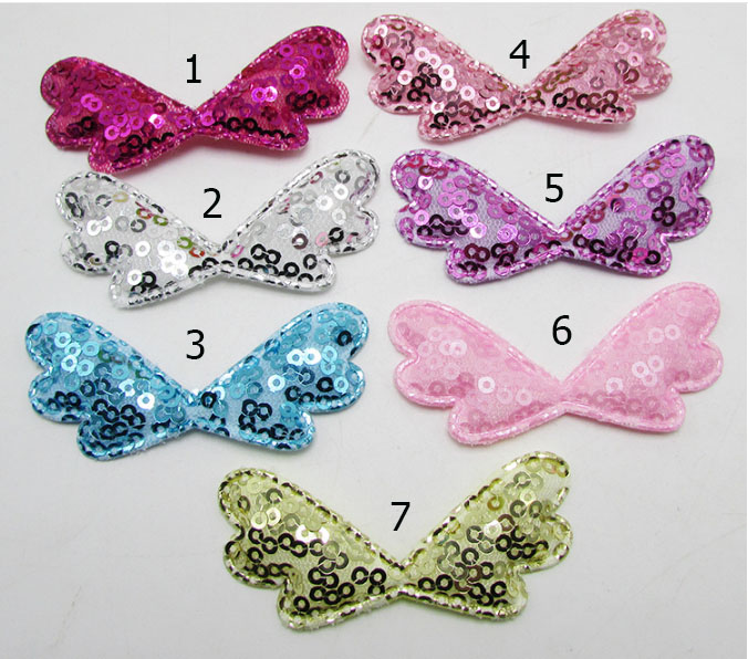 ปีกเจ้าหญิงเลื่อม 7 สี#CR45