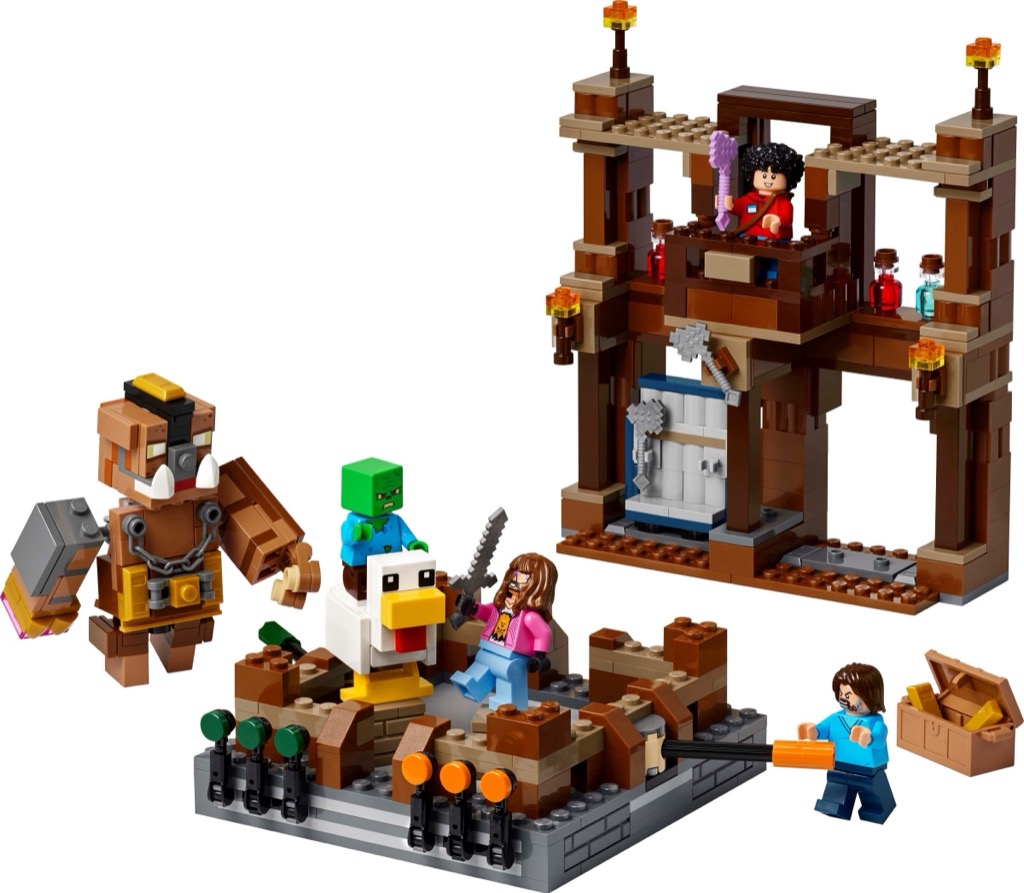 เลโก้ LEGO Minecraft 21272 Woodland Mansion Fighting Ring