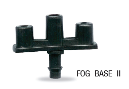 FOG BASE II ข้อต่อหัวพ่นหมอก ต่อท่อพีอี