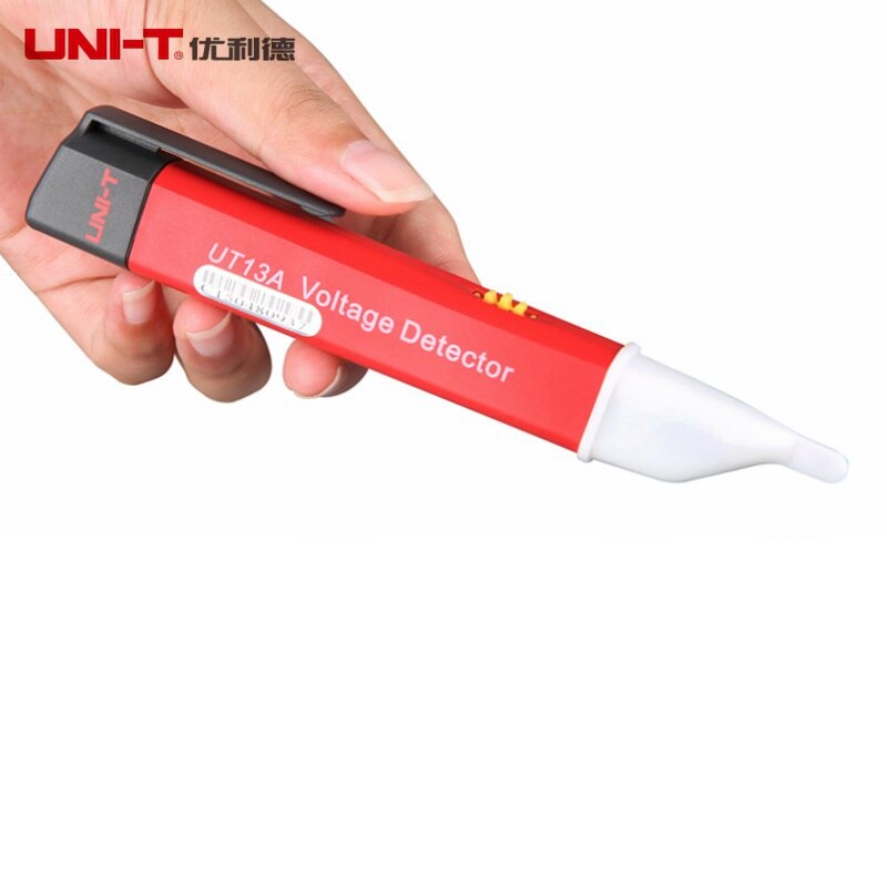 UNI-T UT13A AC ปากกาทดสอบตรวจจับแรงดันปรับความไว Auto SENSE