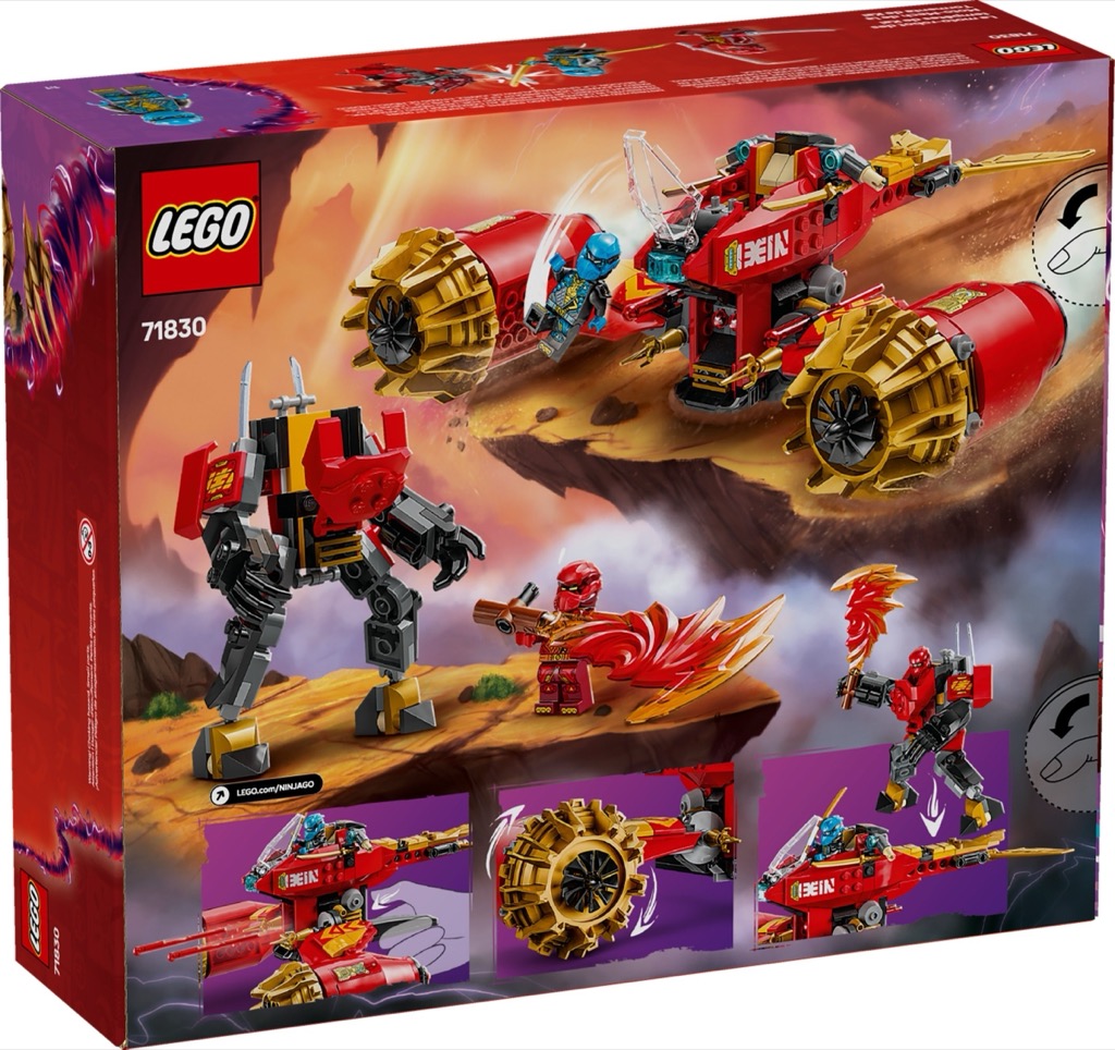 เลโก้ LEGO Ninjago 71830 Kai's Mech Storm Rider