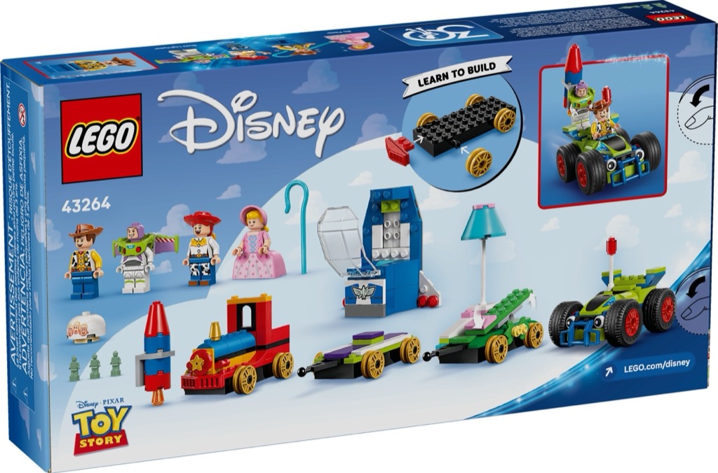เลโก้ LEGO Disney 43264 Toy Story Celebration Train & RC Car