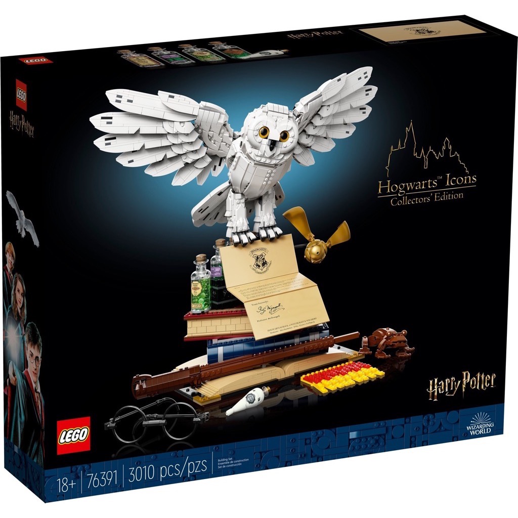 เลโก้ LEGO Exclusives Harry Potter 76391 Hogwarts Icons Collectors' Edition