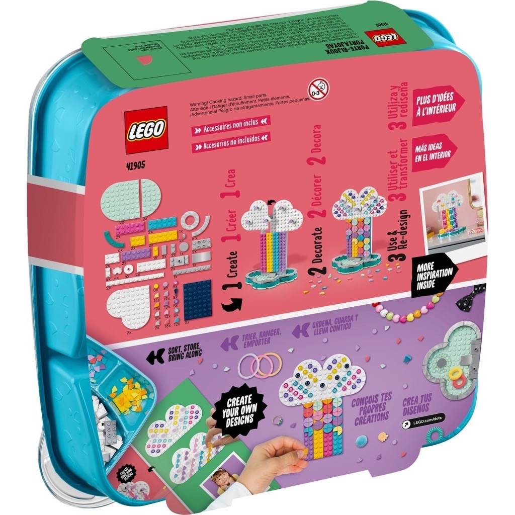 เลโก้ LEGO DOTs 41905 Rainbow Jewellery Stand