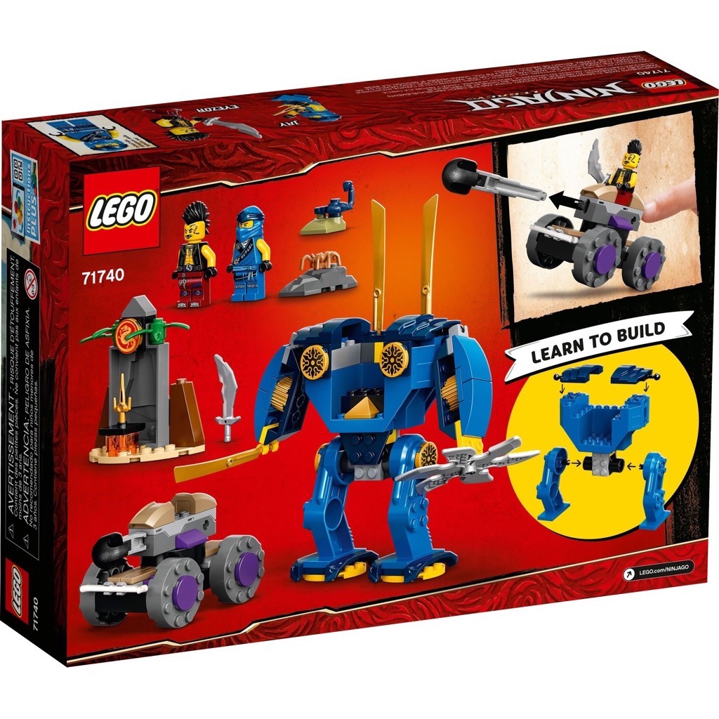 เลโก้ LEGO Ninjago 71740 Jay's Electro Mech