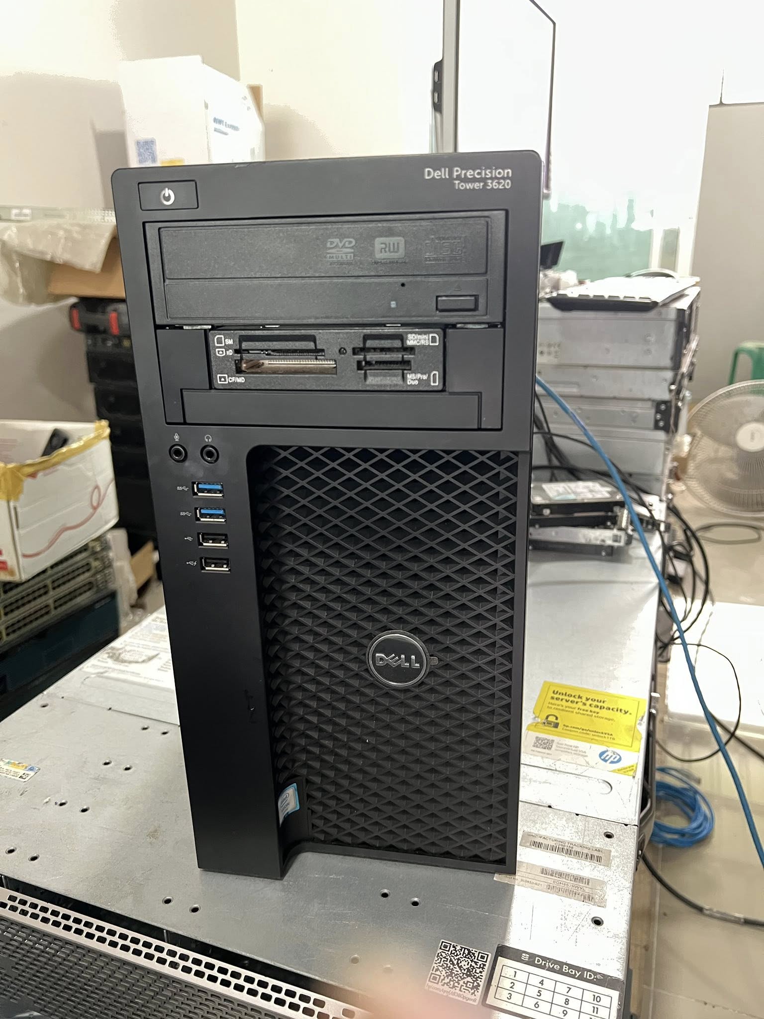 Dell T3620 v6 ddr4 ram 32gb W2100 เวิร์คสเตชั่นเดลมือสองพร้อมใช้งาน