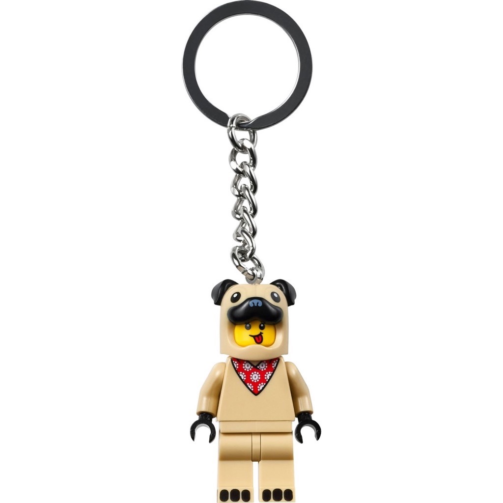 เลโก้ LEGO Exclusives 854158 French Bull Dog Guy Key Chain