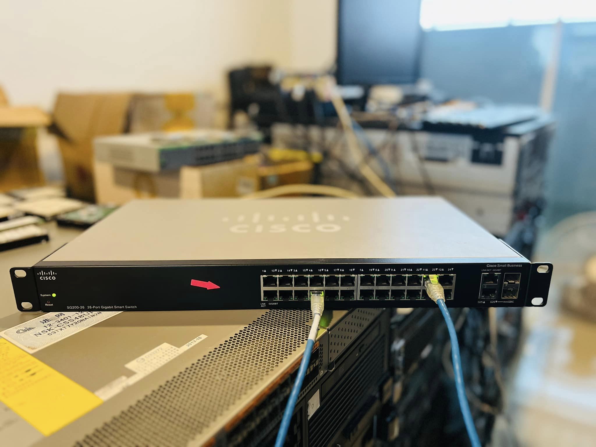 Cisco SG200-26 Switch Gigabit สวิทซิสโก้มือสองพร้อมใช้งาน